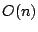 $O(n)$