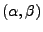 $(\alpha,\beta)$