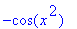 -cos(x^2)