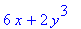 6*x+2*y^3